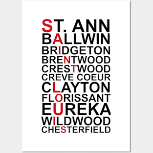 St. Louis Neighborhoods Posters and Art